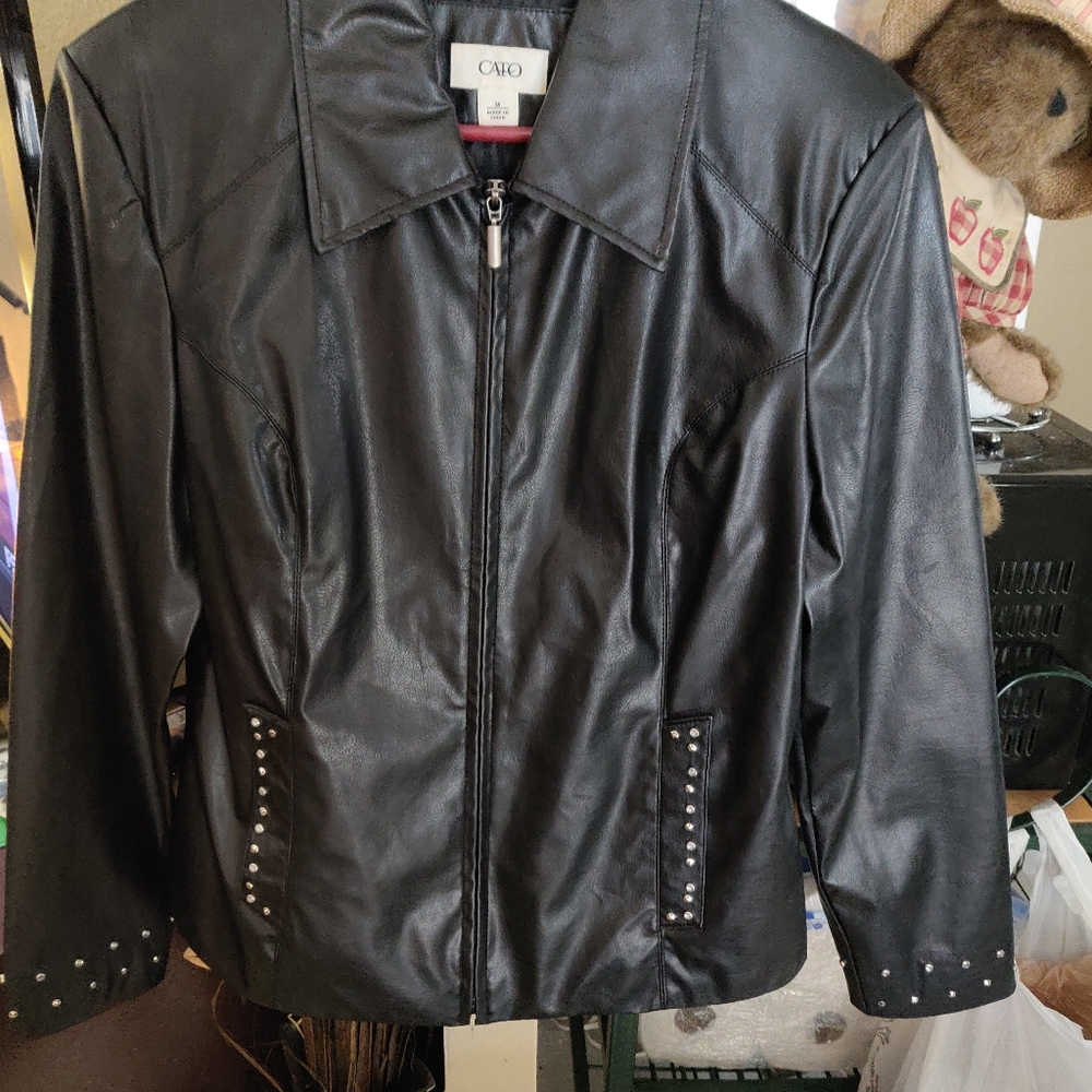 Leather jacket